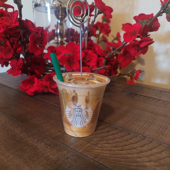 Starbucks Other - Starbucks Iced Coffee Miniature Photoholder